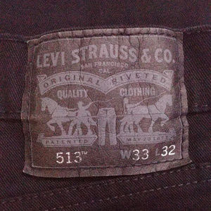 Levi Strauss & Co 513 jeans 33x32